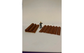 Panther Precision Models Cargo Load 4M Long Sheet Pile (16 Pieces) HO Scale
