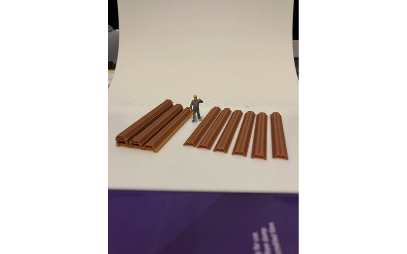 Panther Precision Models Cargo Load 6M Long Sheet Pile (16 Pieces) HO Scale