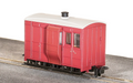 Peco Great Little Trains GR-530UR Glyn Valley Tramway Brake Coach Red Unlettered OO9 Scale