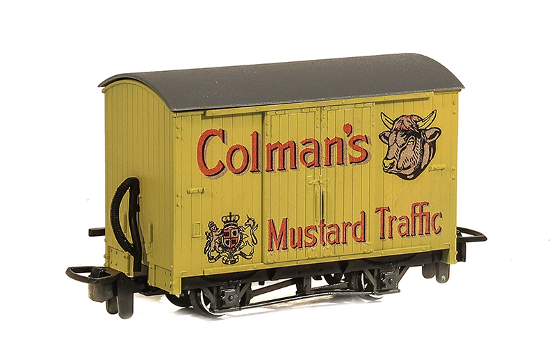 Peco Great Little Trains GR-900 Box Van Colman's Mustard OO9 Scale