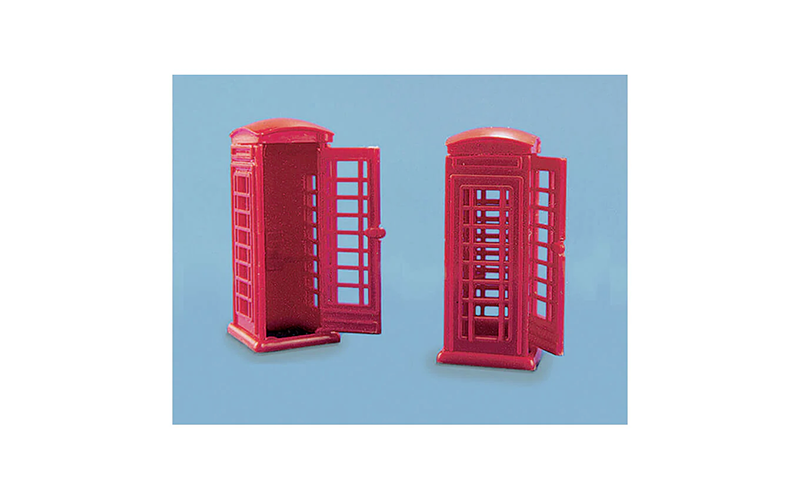 Peco Model Scene 5006 Telephone Boxes OO/HO Scale