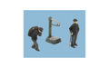 Peco Model Scene 5029 Coalman and Scales OO/HO Scale