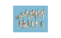 Peco Model Scene 5300 Cricket Team OO Scale