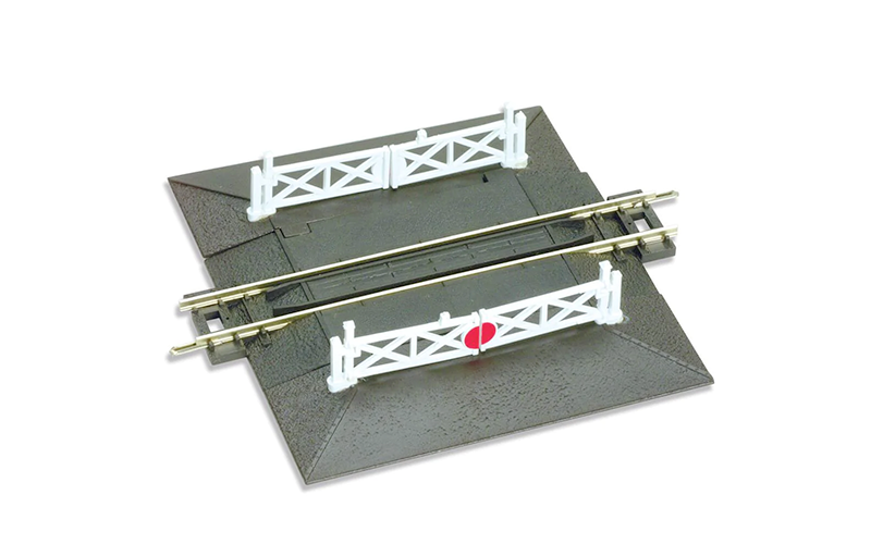 Peco Setrack ST-20 Straight Level Crossing Code 80 N Scale