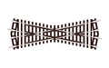 Peco Setrack ST-250 Medium Crossing Code 100 OO/HO Scale