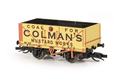Peco Quality Line Wagons TTR-7006P 7 Plank Open Wagon Colman's Mustard TT Scale