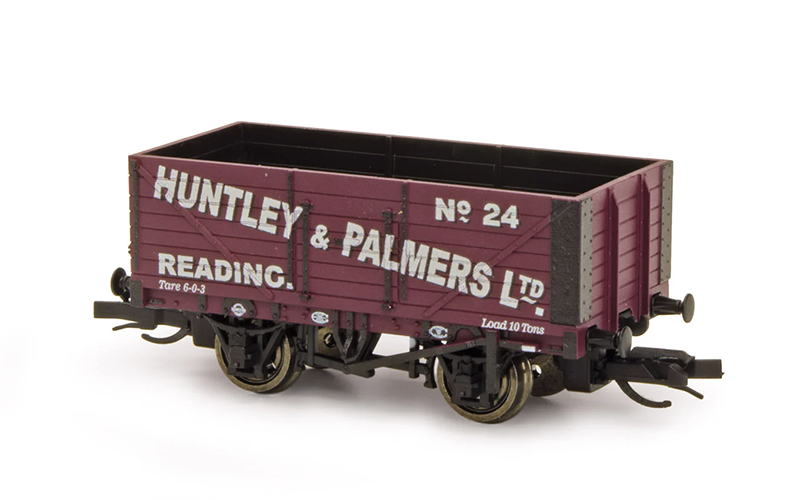 Peco Quality Line Wagons TTR-7010P 7 Plank Open Wagon Huntley & Palmer TT Scale