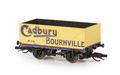 Peco Quality Line Wagons TTR-7014P 7 Plank Open Wagon Cadbury Bourneville TT Scale