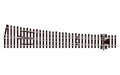Peco Streamline SL-E188 Right Hand Turnout Large Radius Code 75 HO/OO Scale