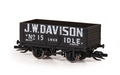 Peco Quality Line Wagons TTR-7021P 7-Plank Open Wagon J. W. Davison TT Scale