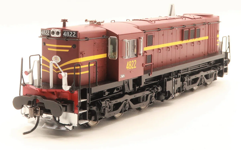 Powerline PR481A-1-22 48 Class Mk1 Indian Red #4822 DCC Sound HO Scale