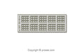 Proses W-001 Laser-Cut Doors Windows Structures HO/OO Scale