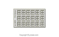 Proses W-005 Laser-Cut Doors Windows Structures HO/OO Scale