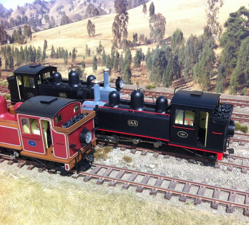 Haskell Victorian Railways NA CLASS "PUFFING BILLY" Locomotive On30 Scale