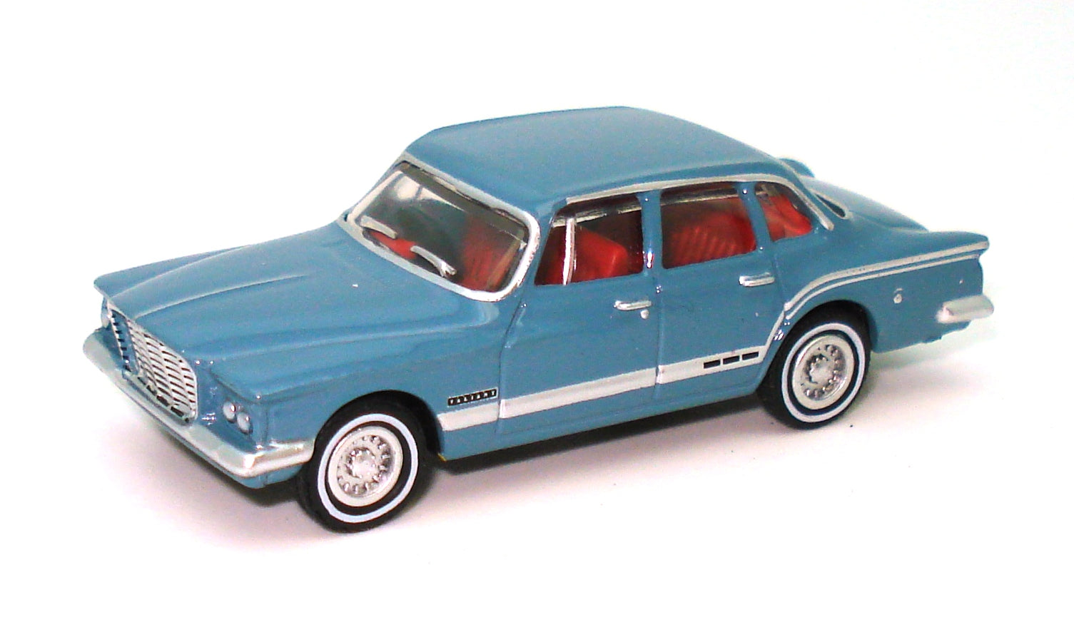 Road Ragers R.041 1962 S Type Valiant Gambler Blue HO Scale