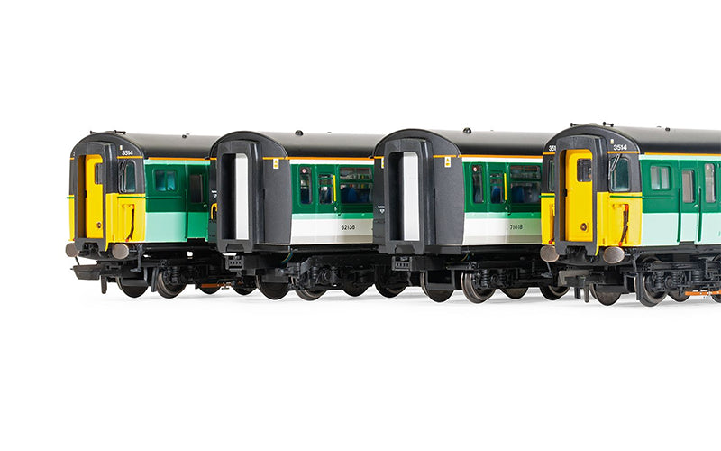 Hornby R30106 Southern Class 423 4-VEP EMU Train Pack Era 10 OO Scale
