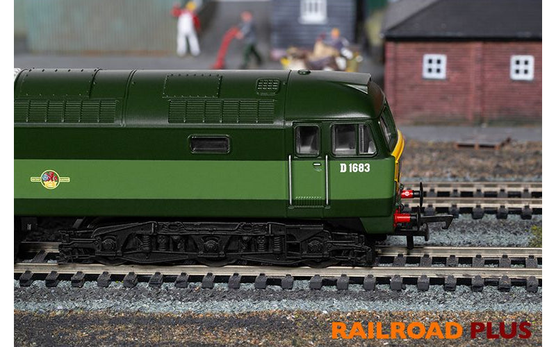 Hornby R30182TXS RailRoad BR (Deltic) BR Class 47 Co-Co D1683 Era 6 DCC Sound Fitted OO Scale