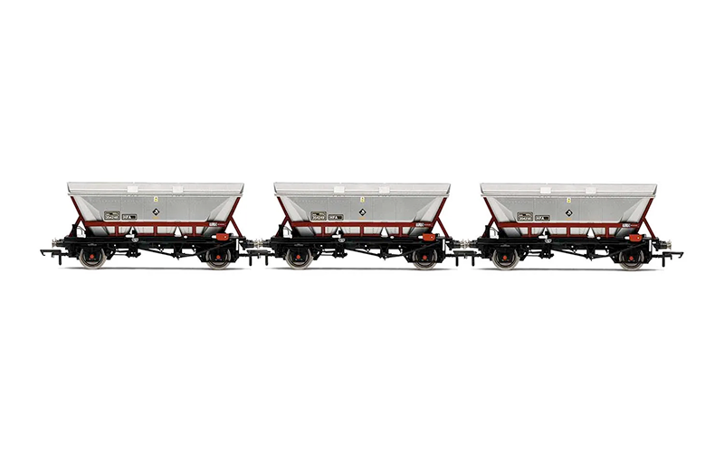 Hornby R60069 HFA Hopper Wagons Three Pack EWS Era 9 OO Scale