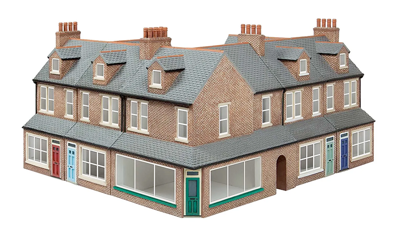 Hornby R7351 Victorian End of Terrace House Right End OO Scale