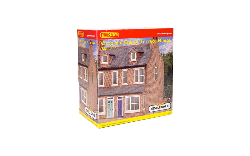 Hornby R7351 Victorian End of Terrace House Right End OO Scale