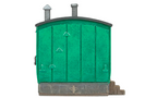 Hornby R7376 Grounded 6 Wheel Coach Summer House OO Scale