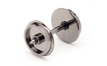 Hornby R8096 12.6mm Metal Disc Wheel/Axle Set (Pack 10) OO Scale