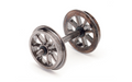 Hornby R8098 12.6mm Spoked Wheels (Pack 10) OO Scale