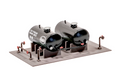 Ratio Plastic Models 530 Oil Tanks Kit OO/HO Scale