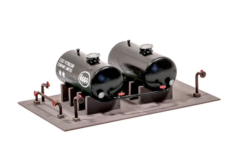 Ratio Plastic Models 530 Oil Tanks Kit OO/HO Scale