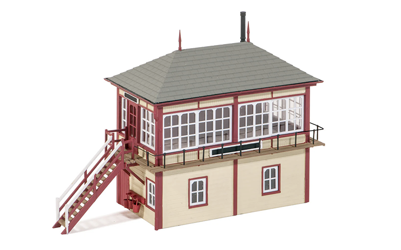Ratio Plastic Models 536 Midland Signal Box Kit OO/HO Scale