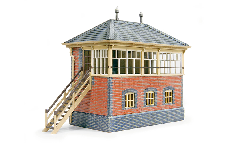 Ratio Plastic Models 552 GWR Brick Signal Box Kit OO/HO Scale