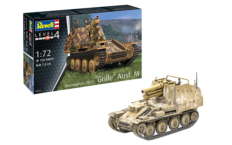 Revell 03315 Sturmpanzer 38(t) Grille Ausf 1:72 Scale