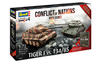 Revell 05655 Conflict of Nations WWII Series Gift Set 1:72 Scale