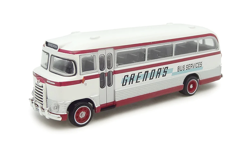 Road Ragers R.064 Aussie 1958 Bedford Bus Grenda's HO Scale