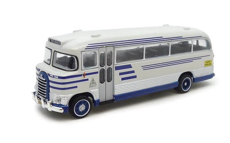 Road Ragers R.068 Aussie 1959 Bedford Trinity Grammar Bus HO Scale