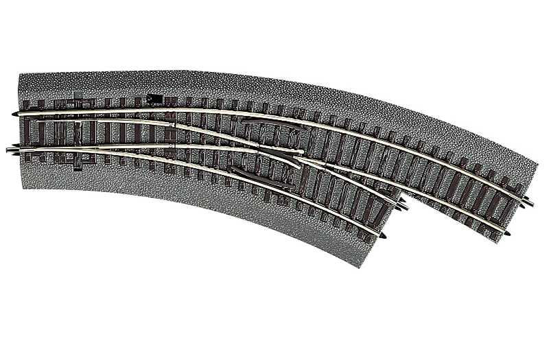 Roco 42557 Curved Turnout Right BWr2/3 OO/HO Scale