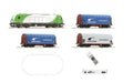 Roco 5190001 z21 Start Digital Set: Diesel Locomotive ER 20 of the SETG with Freight Train TT Scale