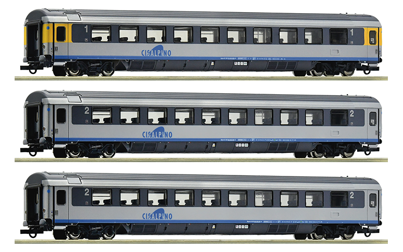 Roco 6200032 3-Piece Set 1: Cisalpino CIS HO Scale