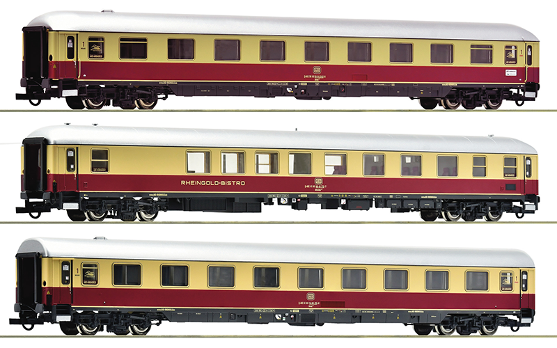 Roco 6200122 3 Piece Set (3): "Rheingold" AKE HO Scale
