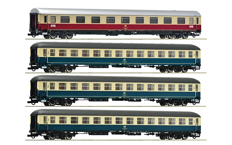 Roco 6200154 4 Piece Set: IC 511 "Chiemgau" DB HO Scale