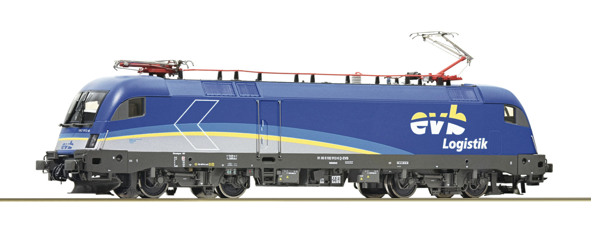 Roco 70525 Electric Locomotive 182 912-6 EVB DCC Sound HO Scale