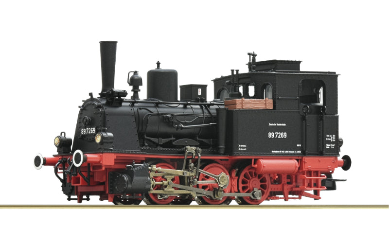 Roco 7110014 Steam Locomotive Class 89.70-75 DB DCC Sound HO Scale