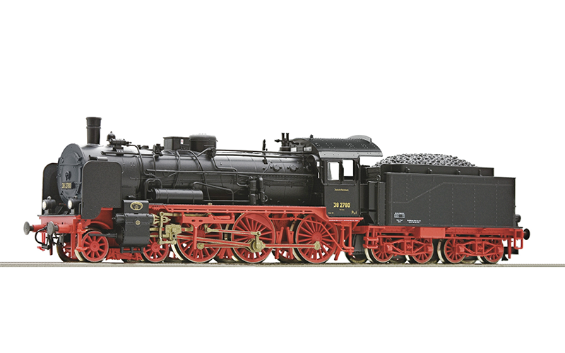 Roco 7180002 Steam Locomotive 38 2780 DRG TT Scale