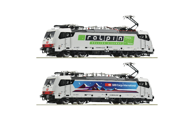 Roco 7510035 Electric Locomotive 186 909-4 “Nightpiercer” SBB/Ralpin DCC Sound HO Scale