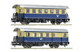 Roco 6200081 2 Piece Set: Ribbed Coaches ÖBB HO Scale