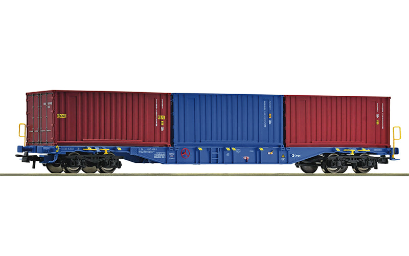 Roco 6600145 Container Carrier Wagon CD Cargo HO Scale