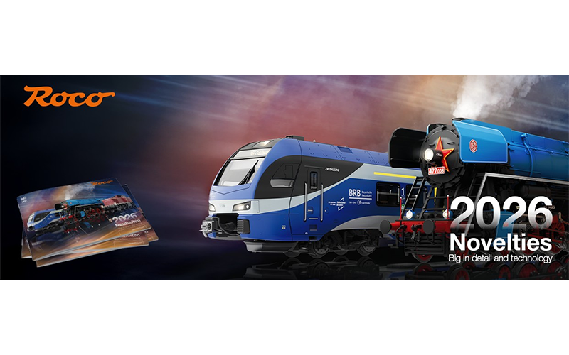 Roco Catalogue Novelties 2026 H0/H0e