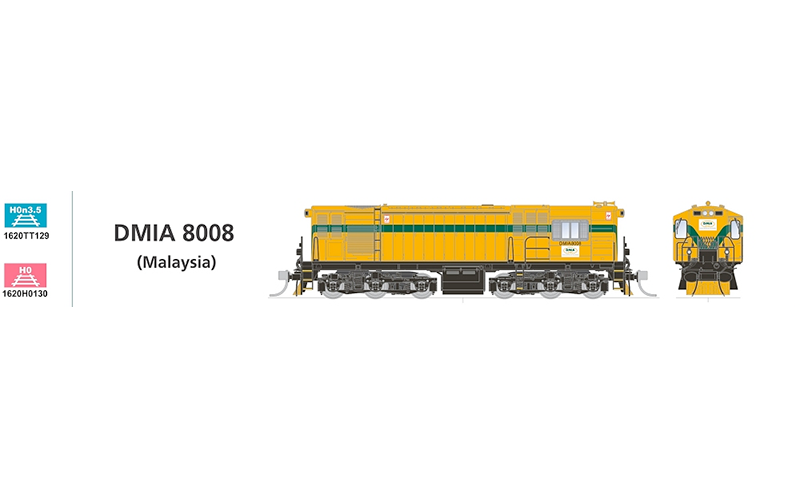 SDS Queensland Railway 1620 Class Locomotive HO / HOn3½ Scale
