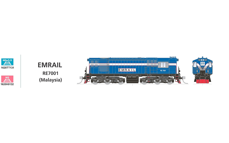 SDS Queensland Railway 1620 Class Locomotive HO / HOn3½ Scale