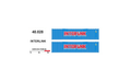 SDS 40' Jumbo Container 028 Interlink Twin Pack HO Scale